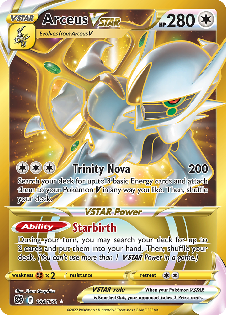 Arceus VSTAR (HR) (English)