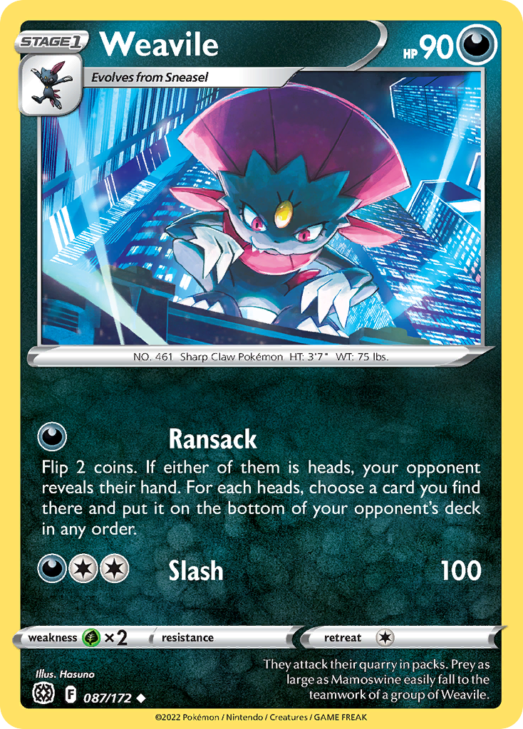 Weavile (English)