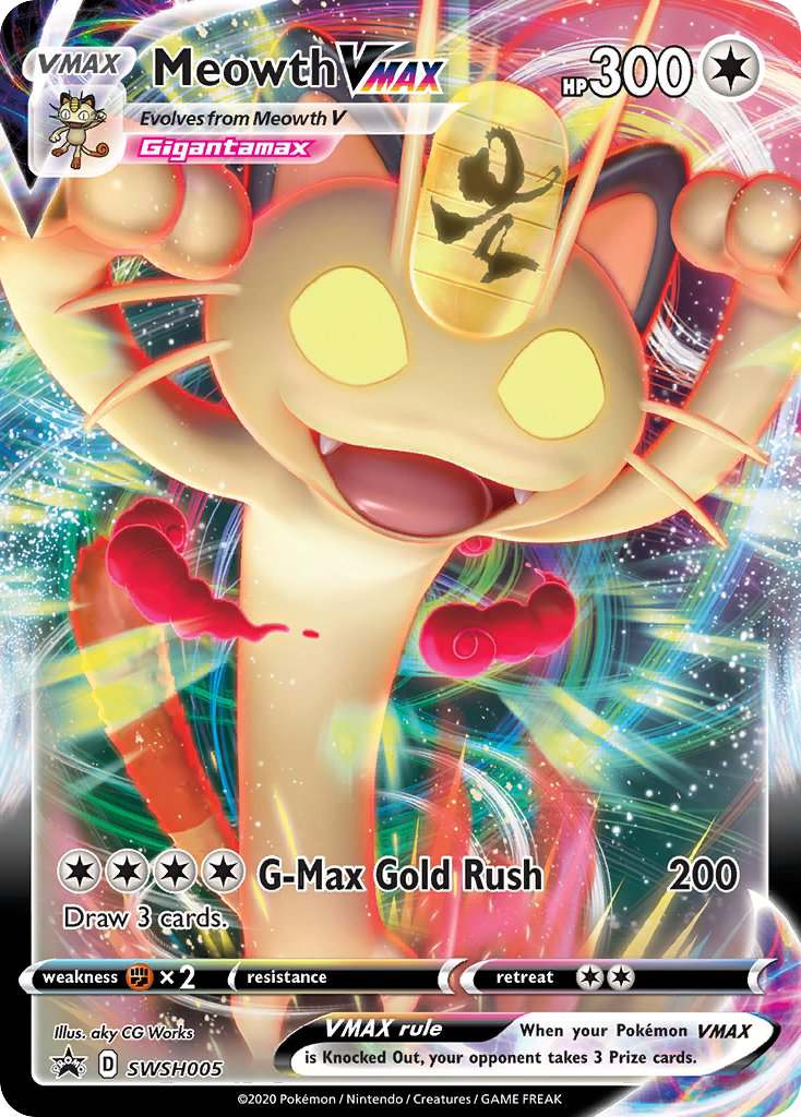 Meowth VMAX (English)