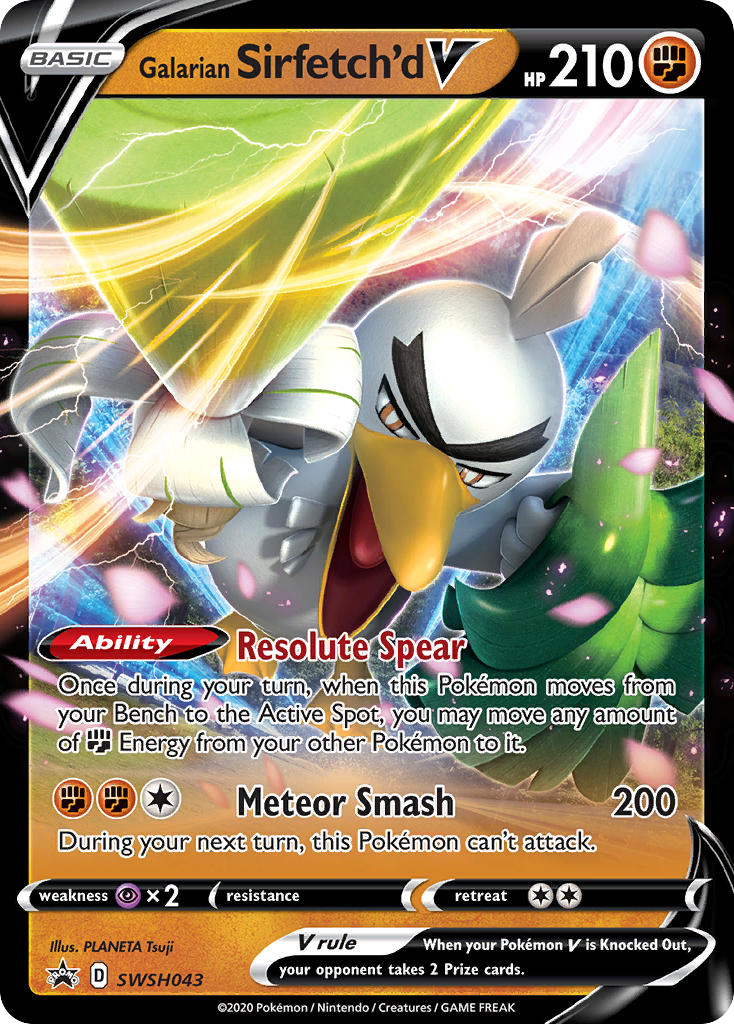 Galarian Sirfetch'd V (English)