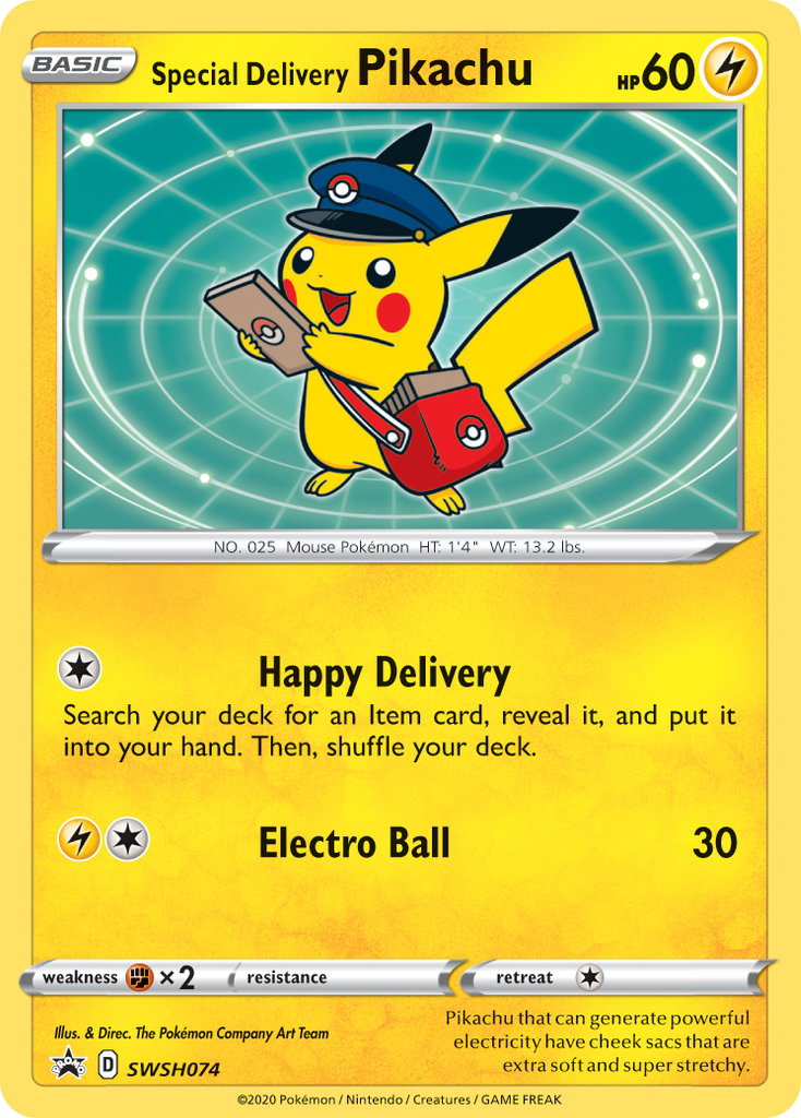 Special Delivery Pikachu (English)