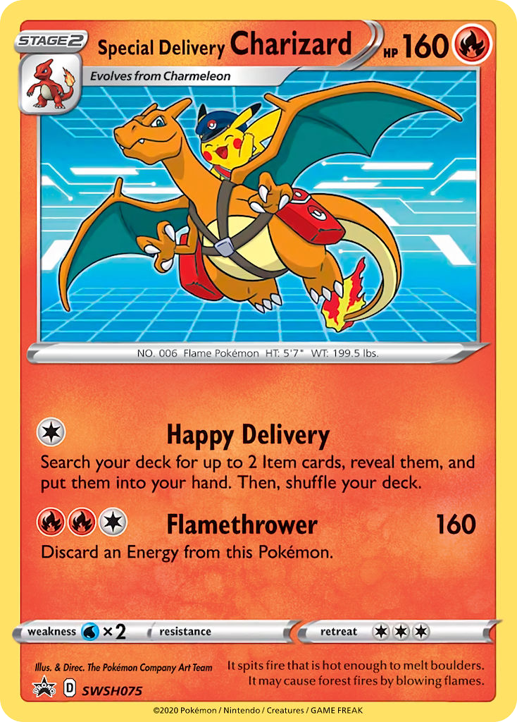 Special Delivery Charizard (English)