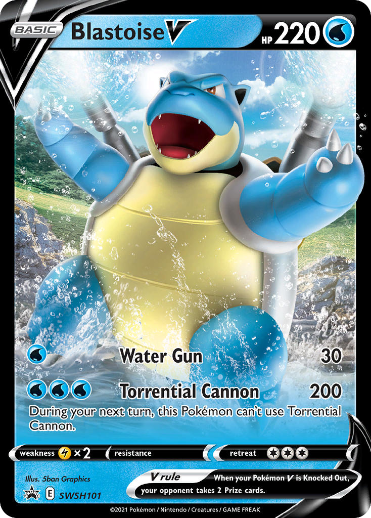 Blastoise V (English)