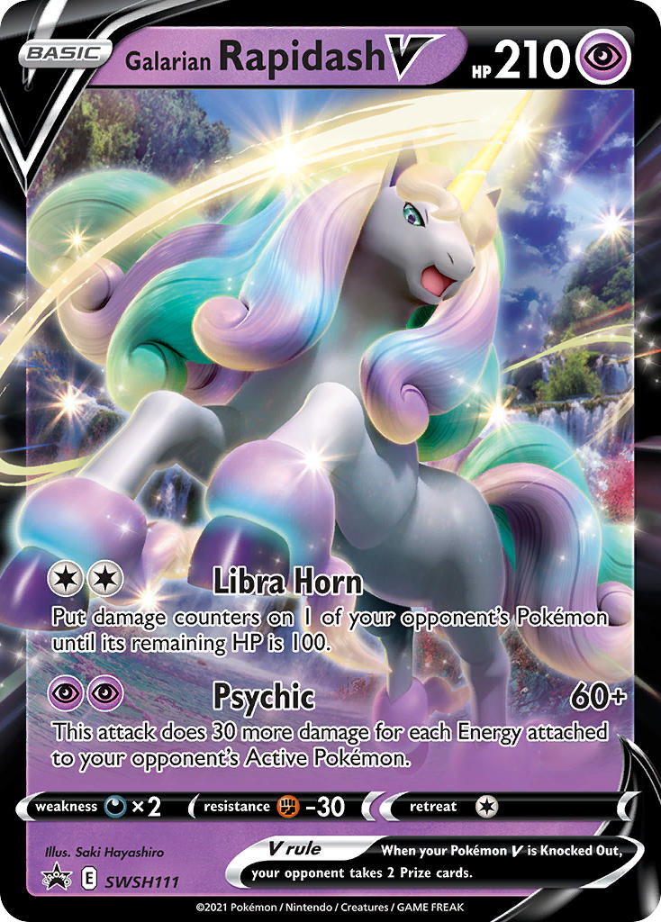 Galarian Rapidash V (English)