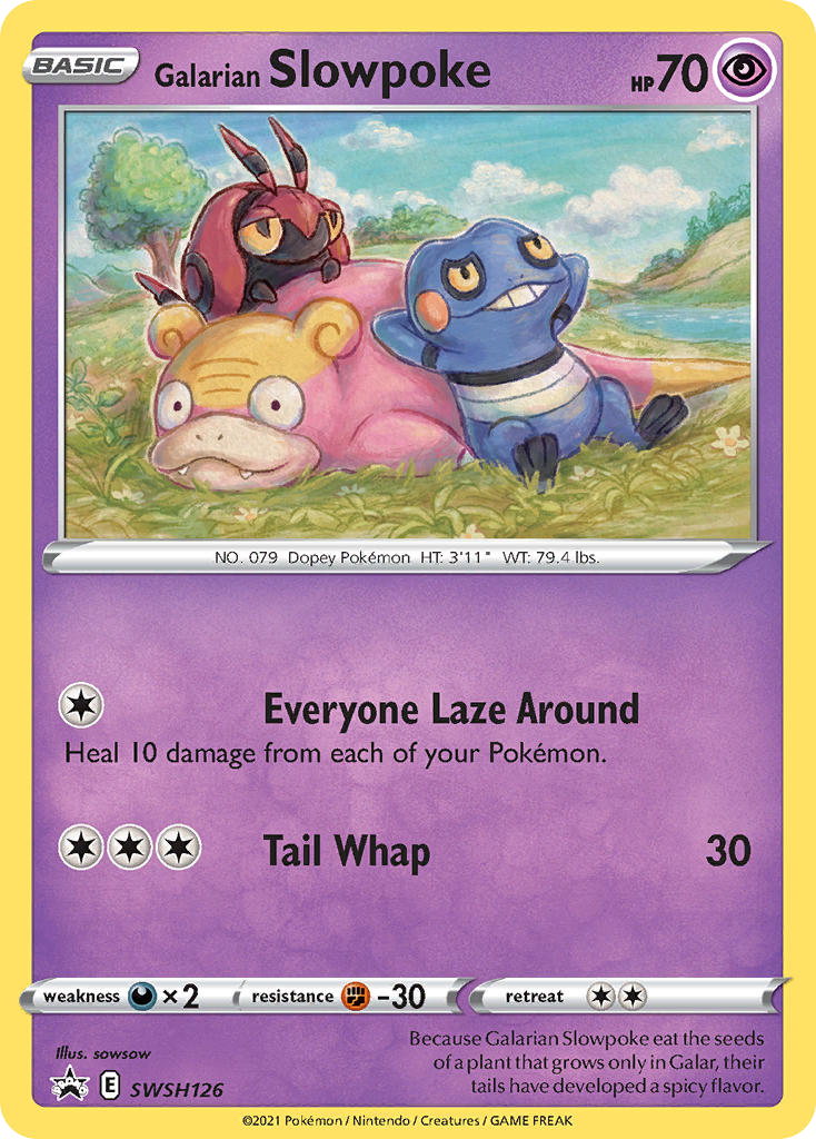 Galarian Slowpoke (English)