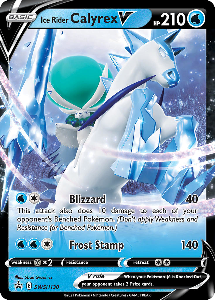 Ice Rider Calyrex V (English)