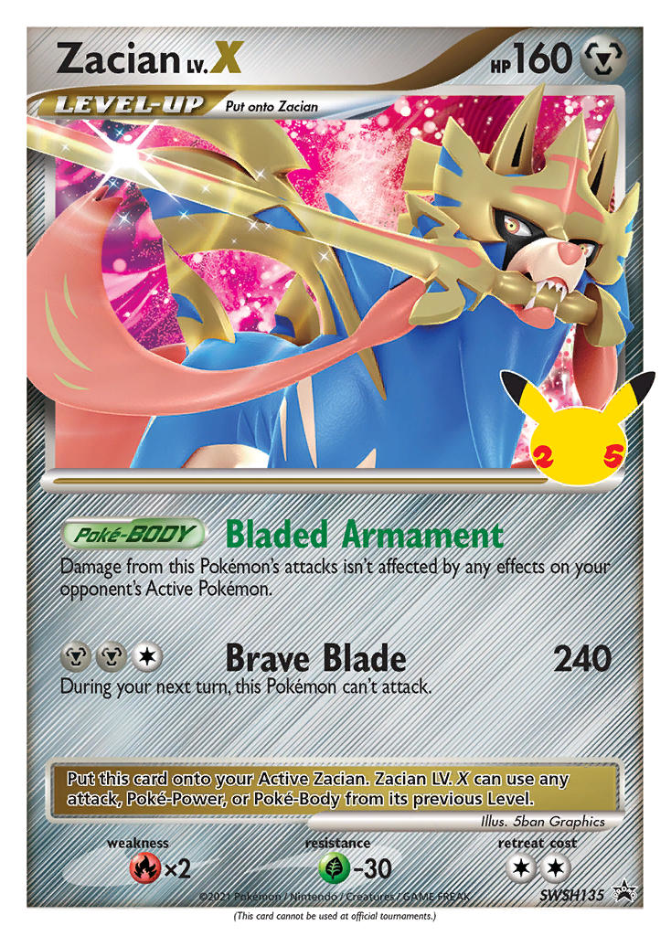 Zacian LV.X (English)