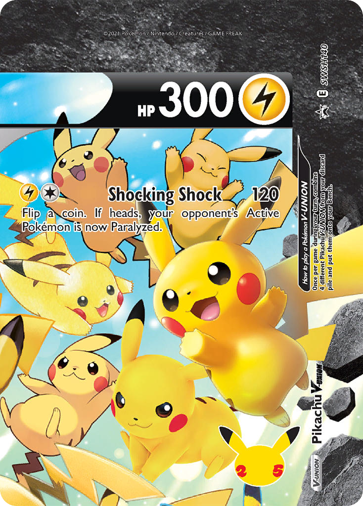 Pikachu V-UNION (English)