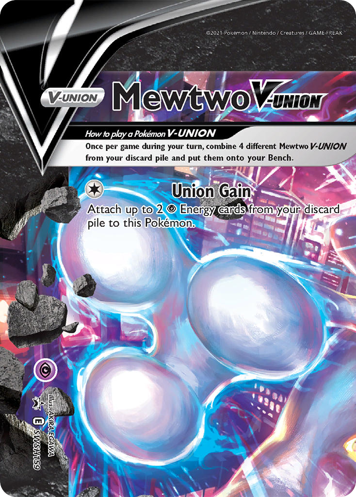 Mewtwo V-UNION (English)