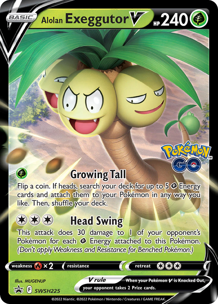 Alolan Exeggutor V (English)