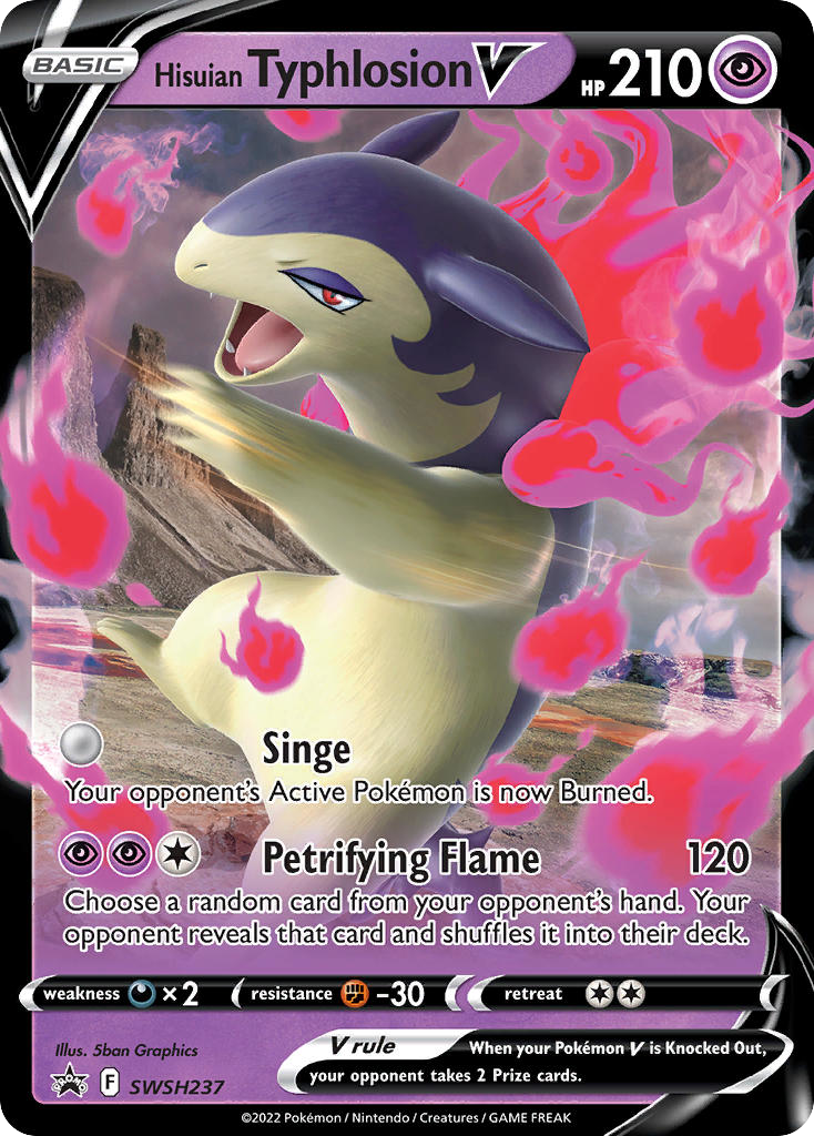 Hisuian Typhlosion V (English)