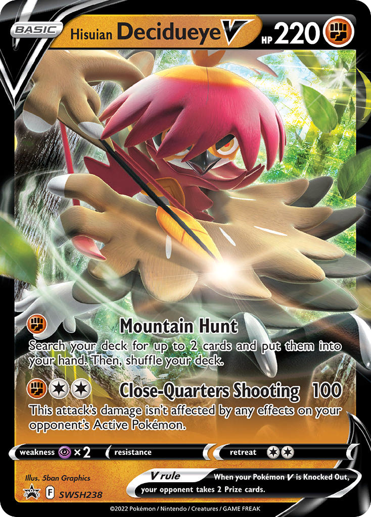 Hisuian Decidueye V (English)