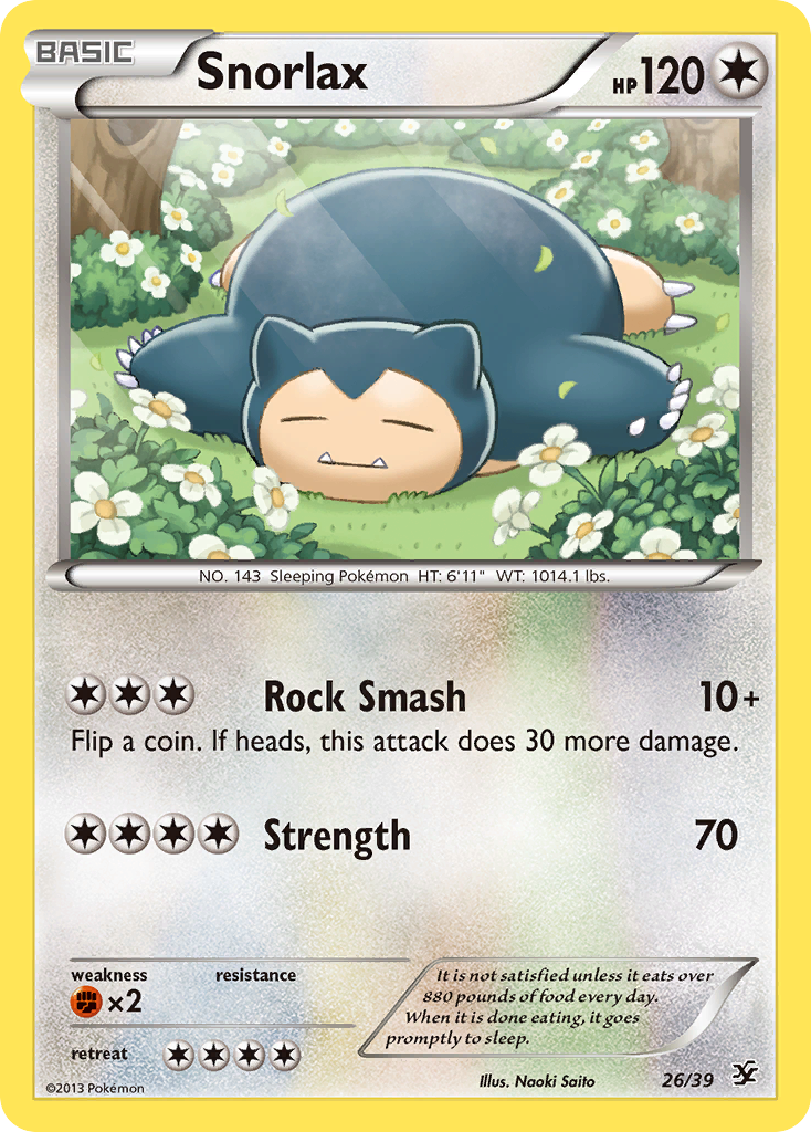 Snorlax (English)