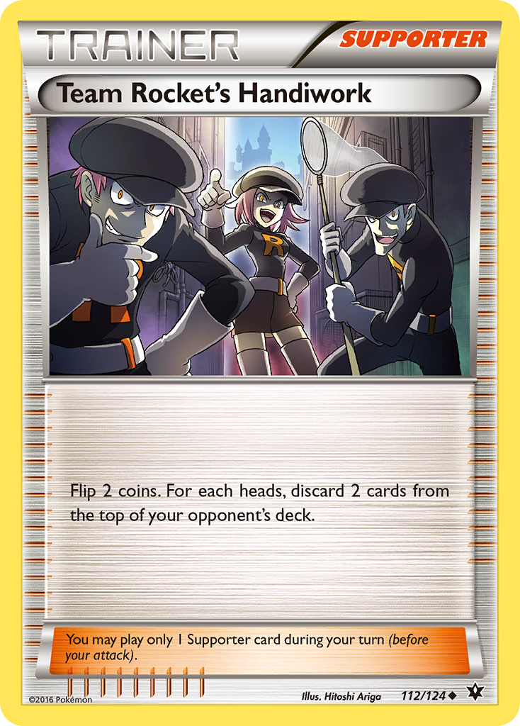 Team Rocket's Handiwork (English)