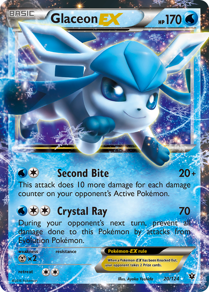 Glaceon-EX (English)
