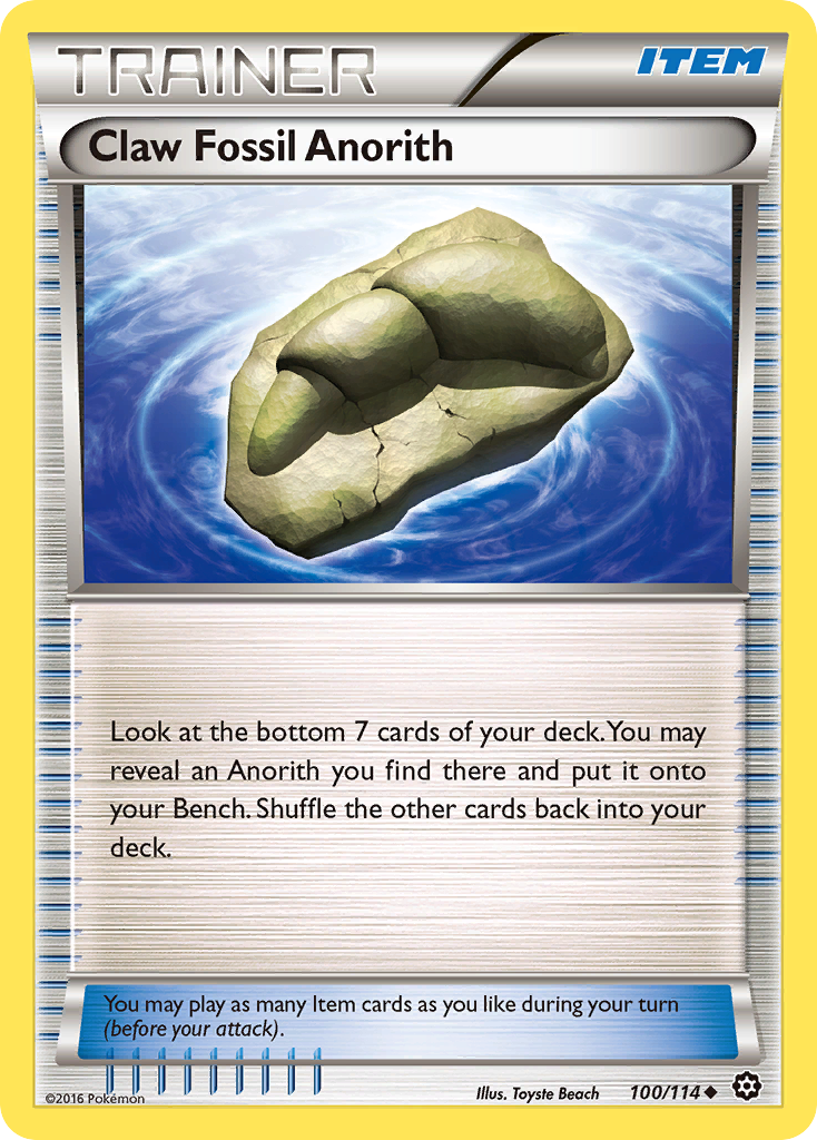 Claw Fossil Anorith (English)