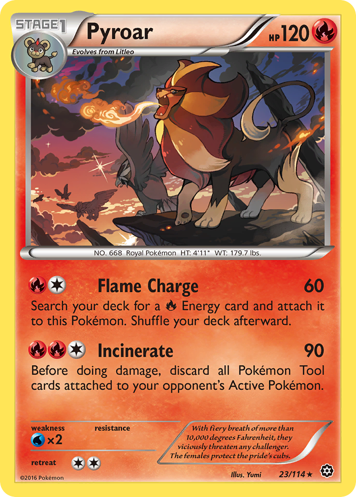 Pyroar (English)