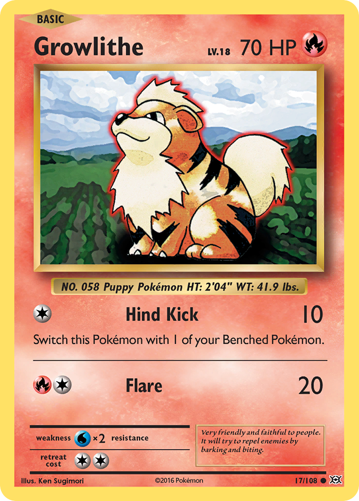 Growlithe (English)