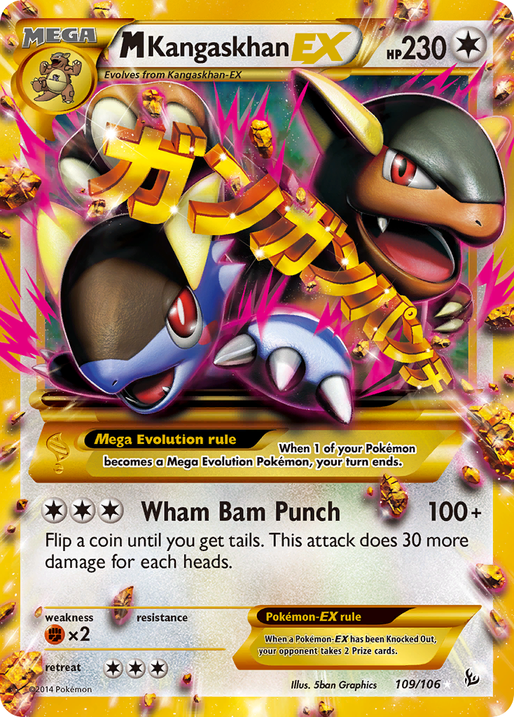 M Kangaskhan-EX (HR) (English)