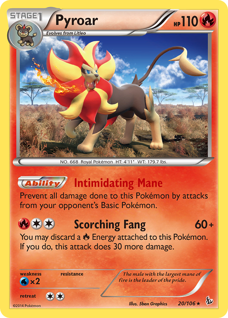 Pyroar (English)