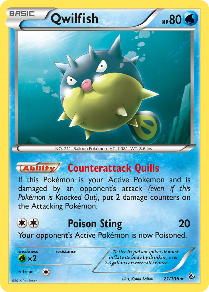Qwilfish (English)