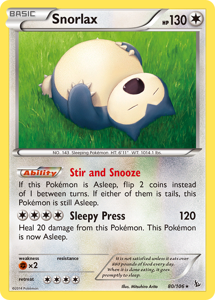 Snorlax (English)