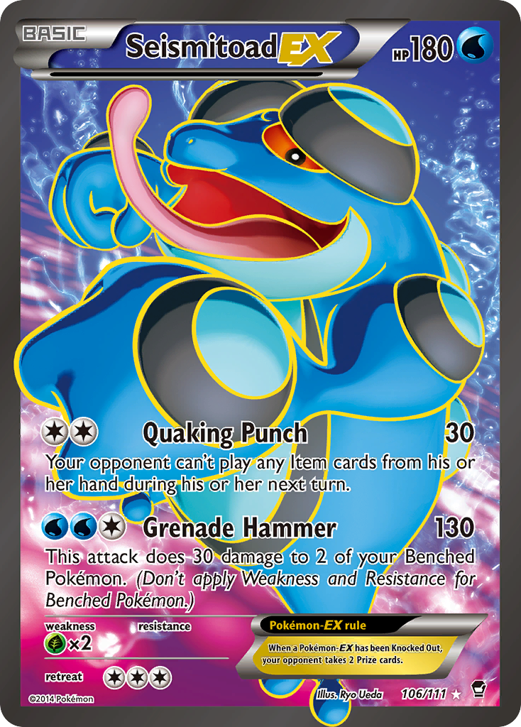 Seismitoad-EX (English)