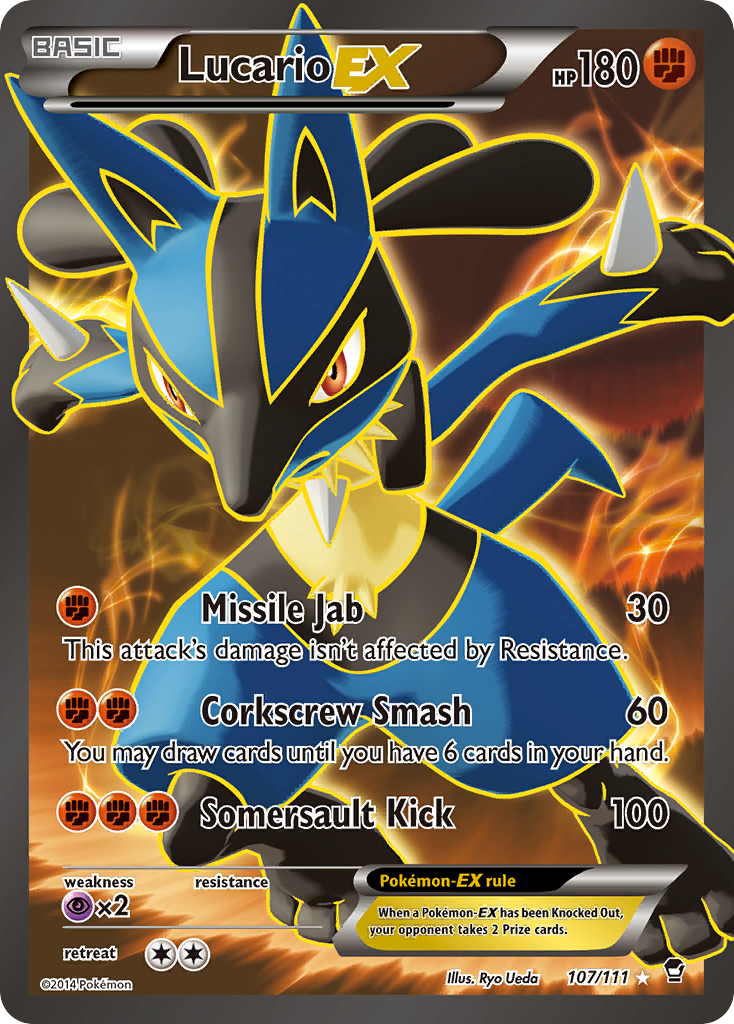 Lucario-EX (English)