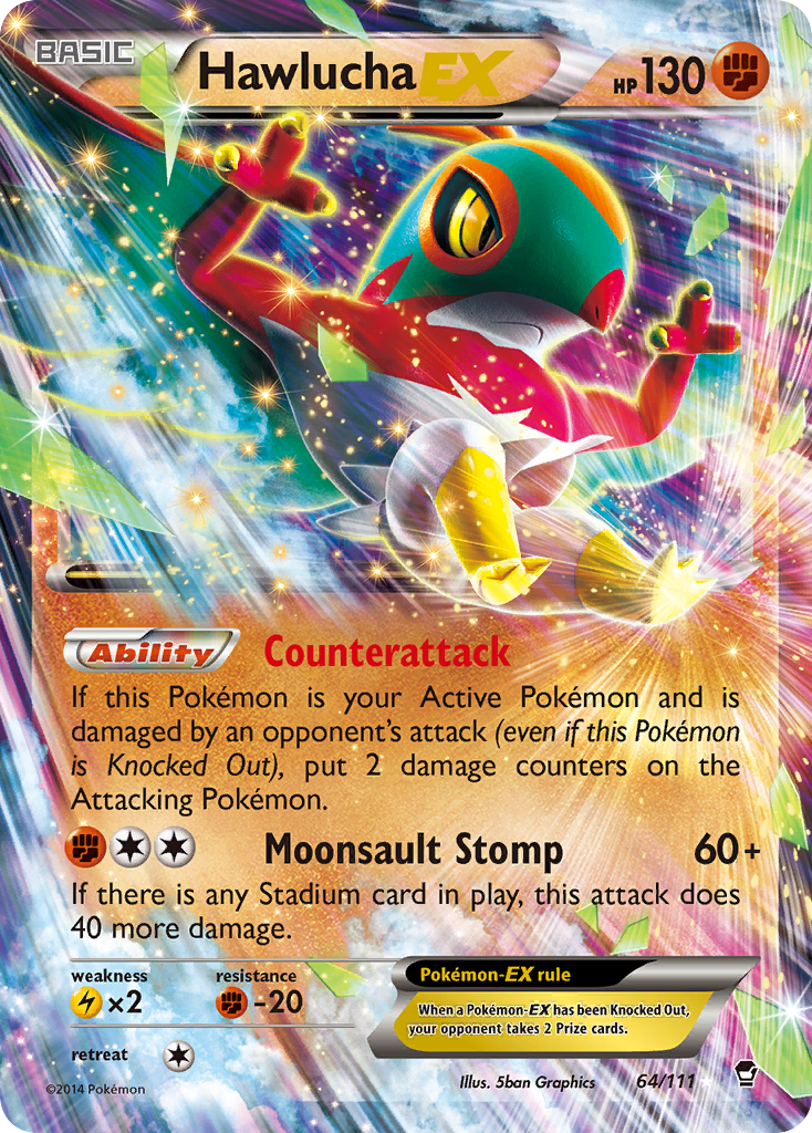 Hawlucha-EX (English)