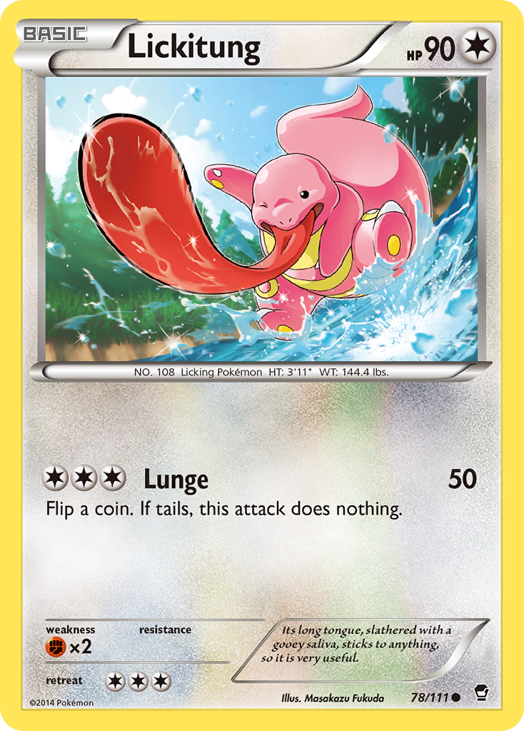 Lickitung (English)
