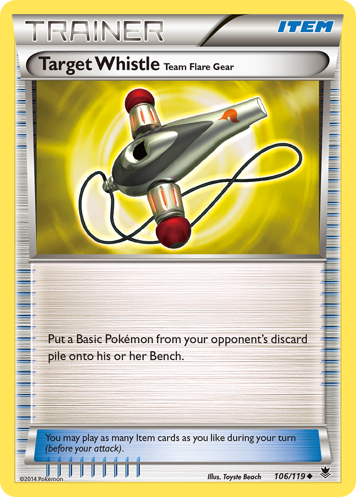 Target Whistle Team Flare Gear (English)
