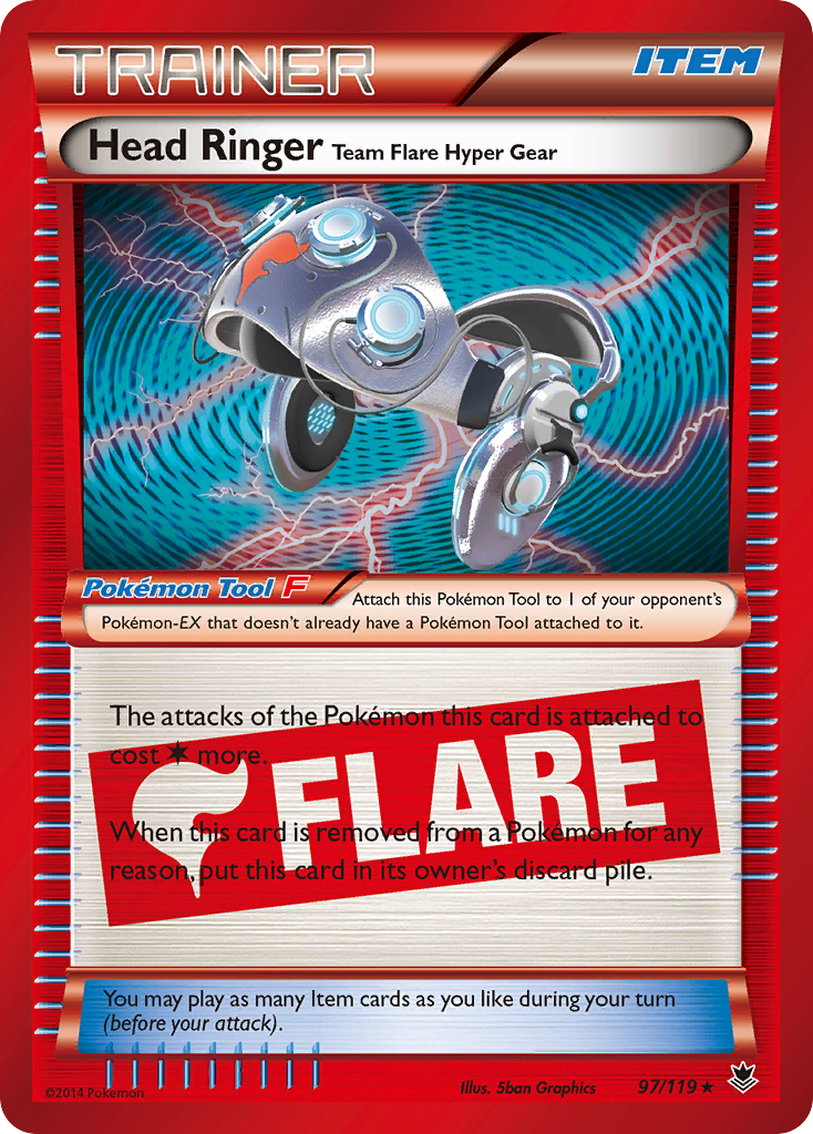 Head Ringer Team Flare Hyper Gear (English)