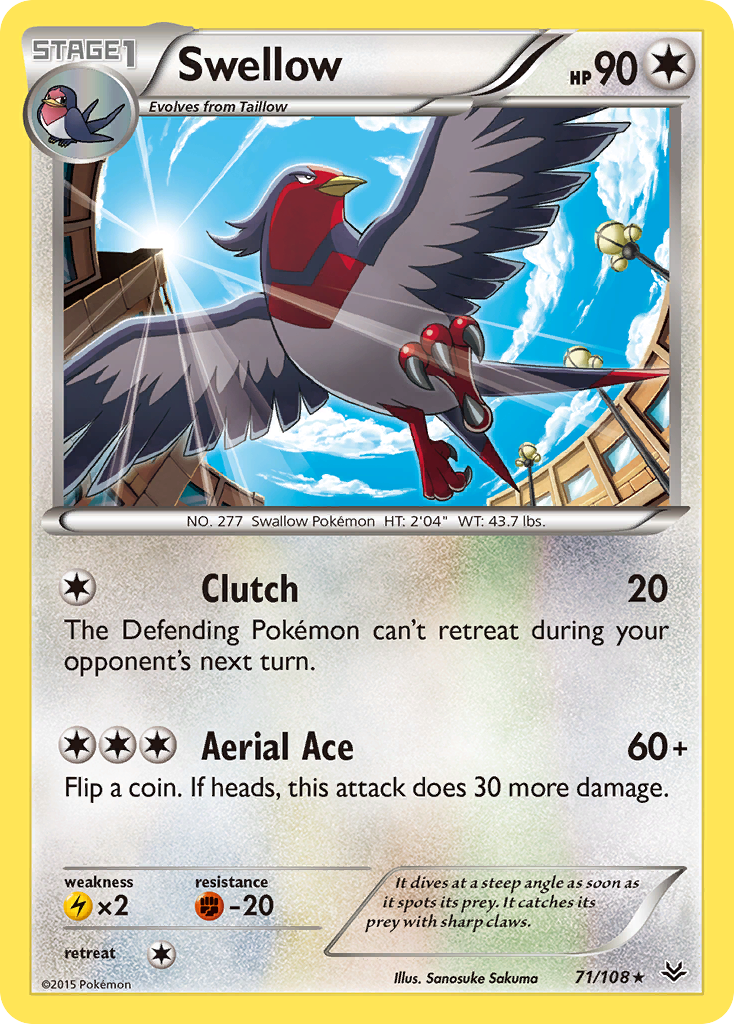 Swellow (English)