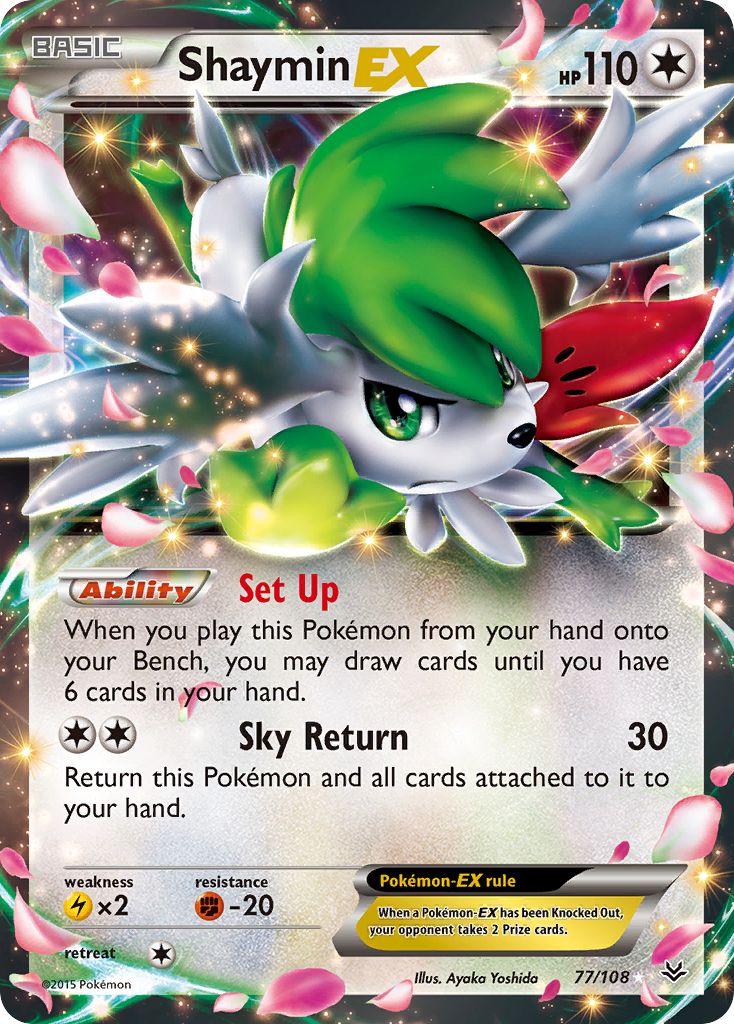 Shaymin-EX (English)