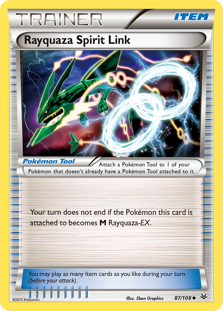 Rayquaza Spirit Link (English)