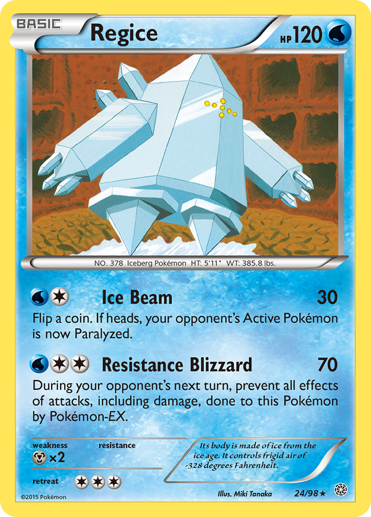 Regice (English)