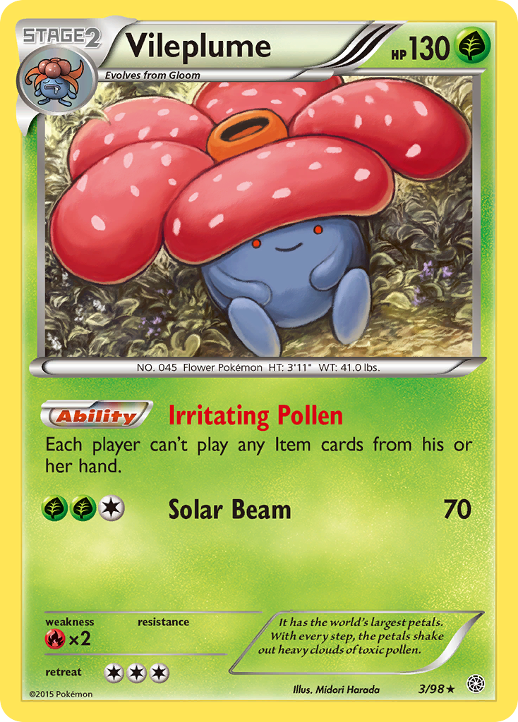 Vileplume (English)