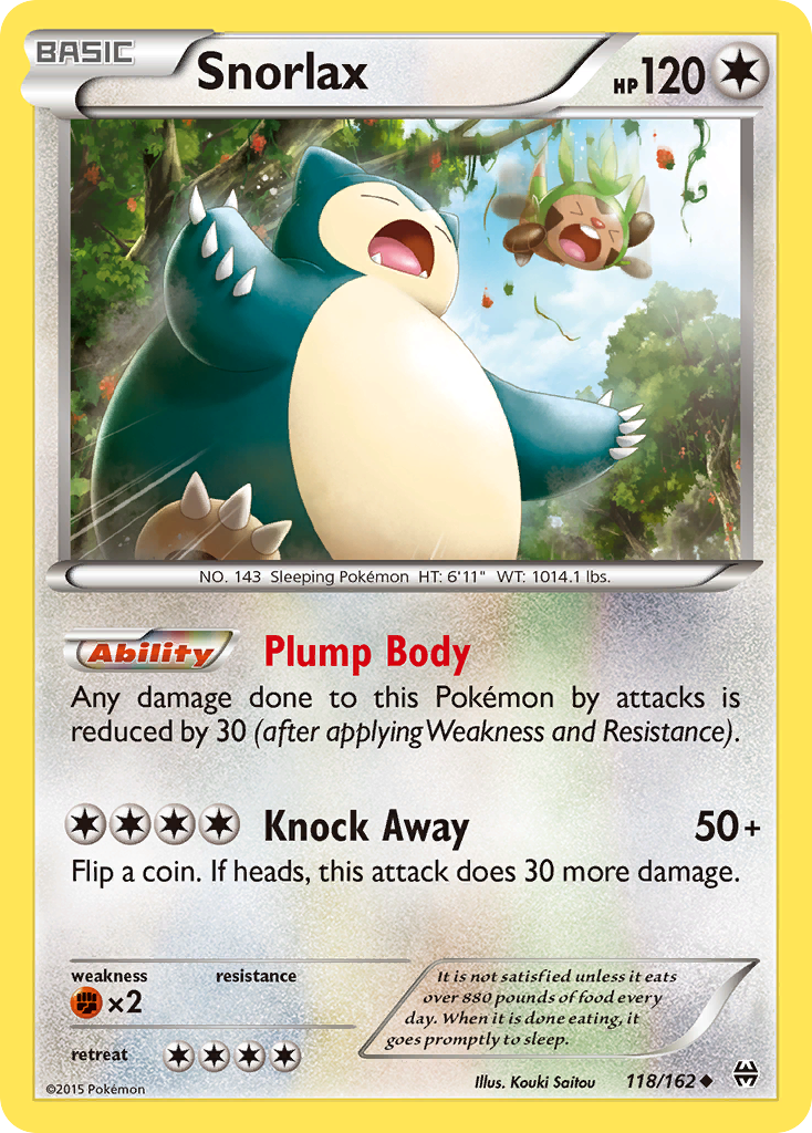 Snorlax (English)