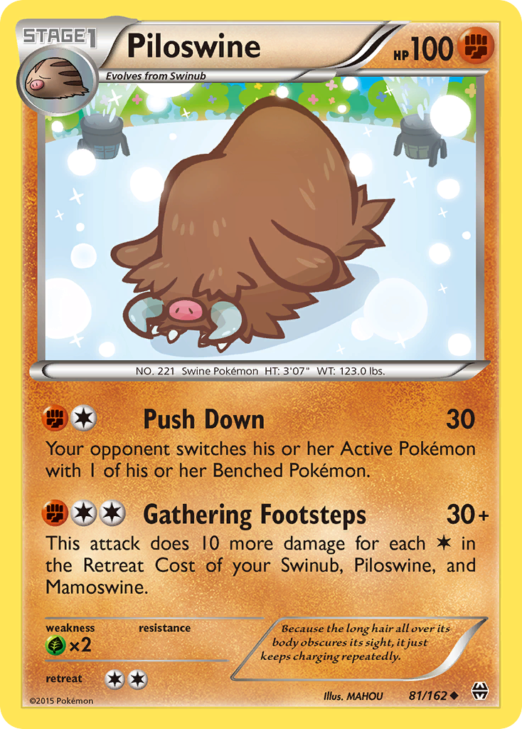 Piloswine (English)