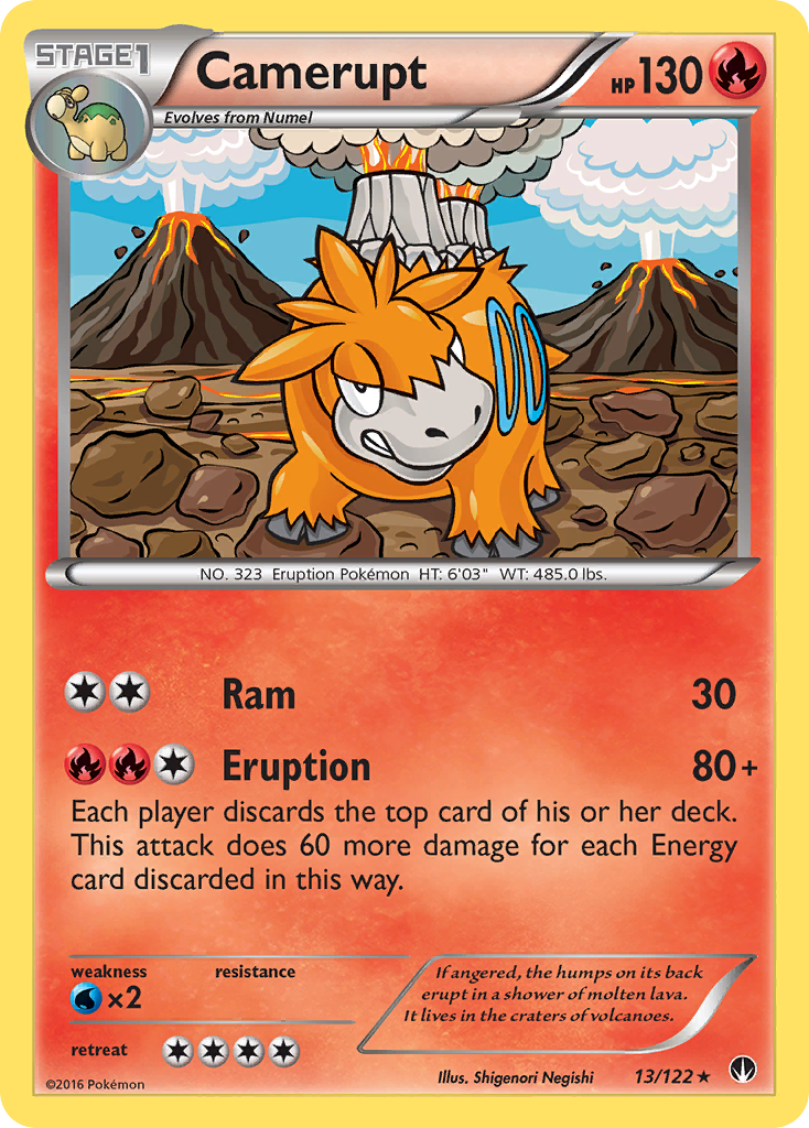 Camerupt (English)