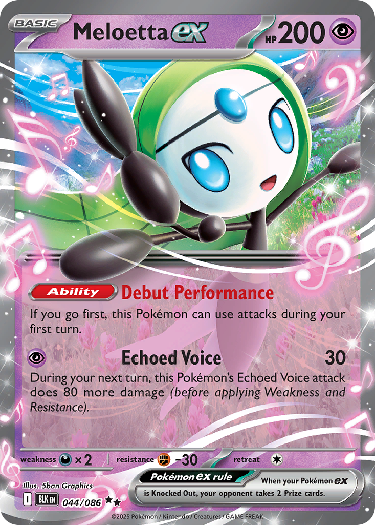 Meloetta ex (English)